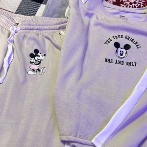 Disney Mickey Mouse sweatsuit set